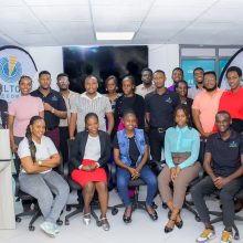 Group picture with clients