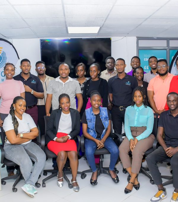 Group picture with clients
